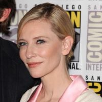 Cate Blanchett divine devant les complices Evangeline Lilly et Orlando Bloom