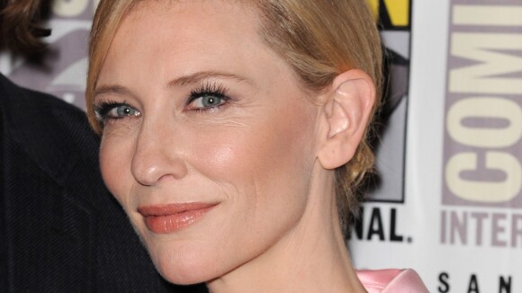 Cate Blanchett divine devant les complices Evangeline Lilly et Orlando Bloom