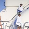 Justin Bieber en vacances à Ibiza, le 30 juillet 2014.