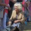 Camilla, la grande amie des Jack Russell. Le prince Charles et Camilla Parker-Bowles visitaient le Sandringham Flower Show le 30 juillet 2014, dans le Norfolk.