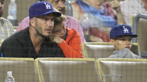 David Beckham : Sortie entre hommes pour Beckhs et ses fils