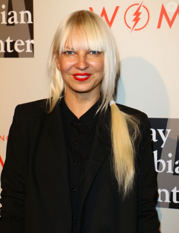 Sia lors de la soirée "An Evening With Women" à l'hôtel Beverly Hilton à Beverly Hills. Le 10 mai 2014.