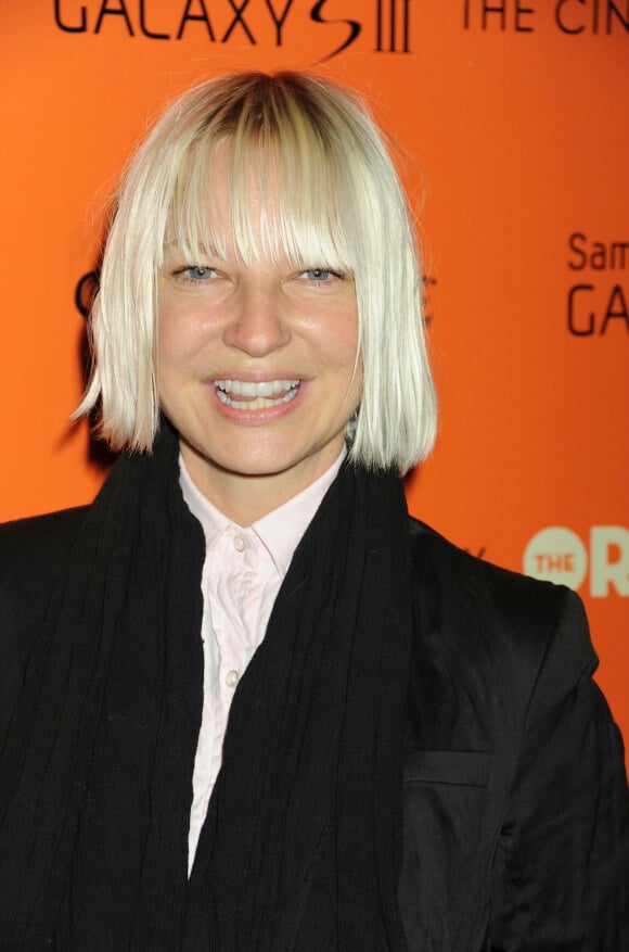 La chanteuse Sia à New York, le 14 septembre 2012.
