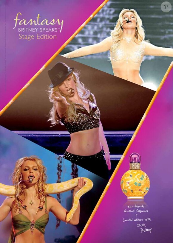 Britney Spears sort la réédition Fantasy Stage, en août 2014.
