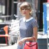 Taylor Swift sort de sa séance de gym à New York, le 1er août 2014.