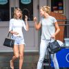 Taylor Swift et Karlie Kloss ont déjeuné ensemble au restaurant Sarabeth à New York. Le 14 juillet 2014