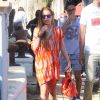 Lindsay Lohan profite de ses vacances à Mykonos en Grèce, le 4 août 2014.