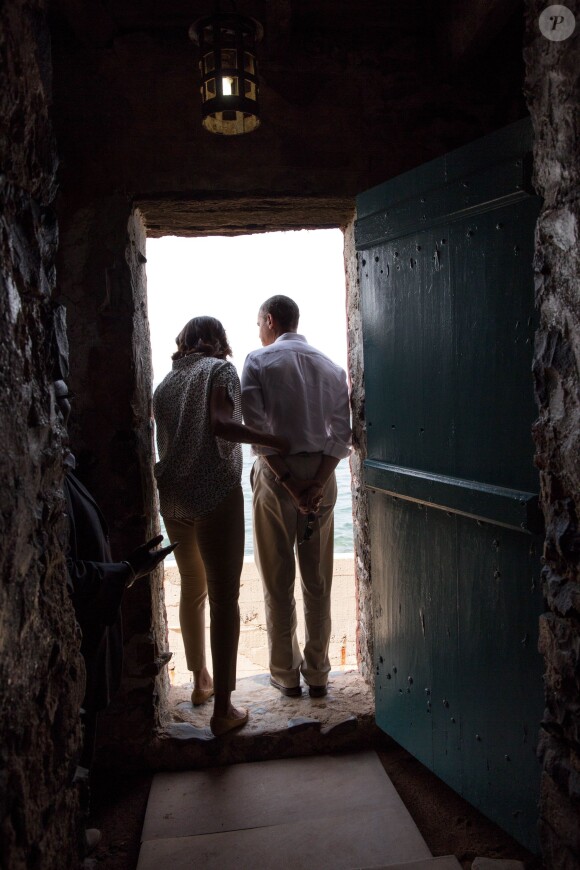 Barack Obama et Michelle Obama en visite officielle en Afrique. Le 27 juin 2013