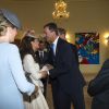 Le roi Felipe VI d'Espagne a pu retrouver le prince William et Kate Middleton lors de la cérémonie de commémoration du centenaire de la Première Guerre mondiale, à Liège, en Belgique, le 4 août 2014.
