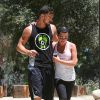 Lea Michele et son petit-ami Matthew Paetz font de la randonnée à Los Angeles, le 5 août 2014.
