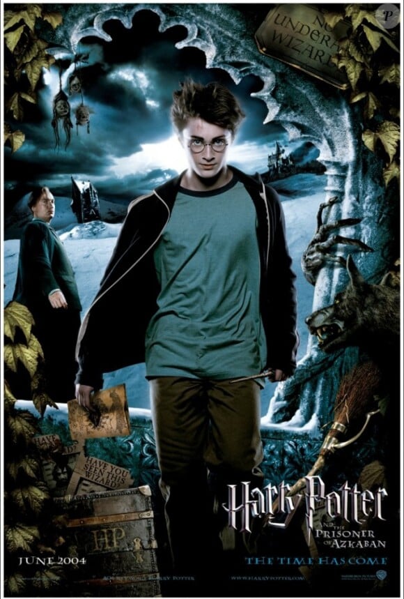 Affiche du troisième volet de la saga Harry Potter.