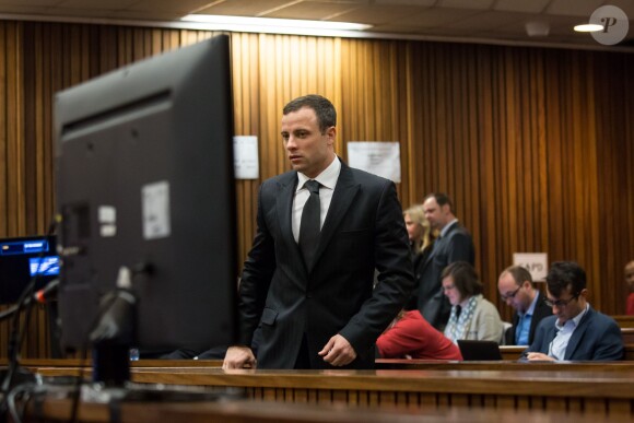 Oscar Pistorius au tribunal de Pretoria, en Afrique du Sud, le 1er juillet 2014.