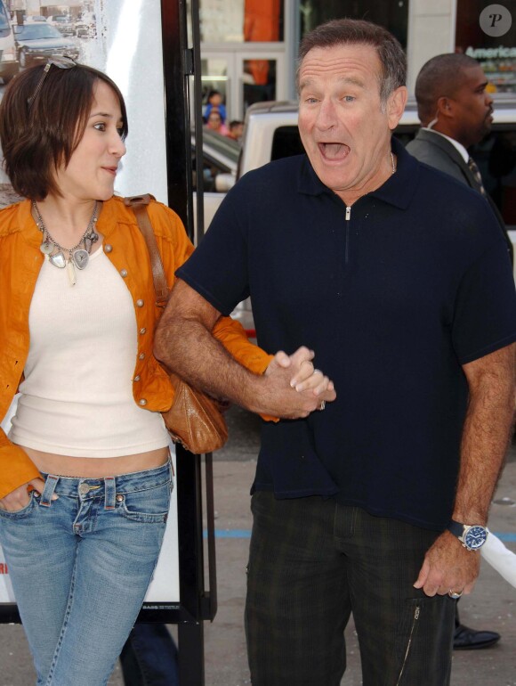 Robin Williams et sa fille Zelda à Los Angeles le 12 novembre 2006