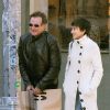 Robin Williams et sa fille Zelda à New York le 17 novembre 2005