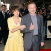 Robin Williams et sa fille Zelda Williams à New York le 10 avril 2004