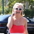  Britney Spears va déjeuner au restaurant à Agoura Hills, le 11 août 2014.  