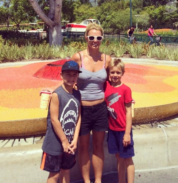 Britney Spears et ses fils Sean Preston et Jayden James
