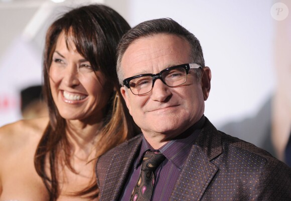 Robin Williams et sa femme Susan à Hollywood en 2009