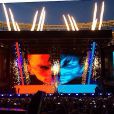  Rihanna s'est produit avec Eminem au Metlife Stadium &agrave; East Rutherford, New Jersey, les 16 et 17 ao&ucirc;t. 