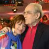 Macha Méril et Michel Legrand ont officialisé leur histoire d'amour et annoncé leur mariage sur le plateau de l'émission "Vivement dimanche" à Paris le 9 mars.