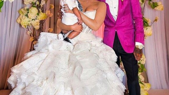 Amber Rose et Wiz Khalifa : Photos souvenirs du mariage pour leur anniversaire