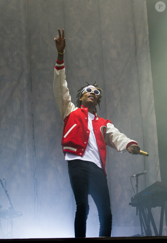Wiz Khalifa lors du Wireless Festival à Birmingham. Le 4 juillet 2014.