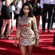 Nicki Minaj arrive au Forum pour les MTV Video Music Awards 2014. Inglewood, Los Angeles, le 24 août 2014.