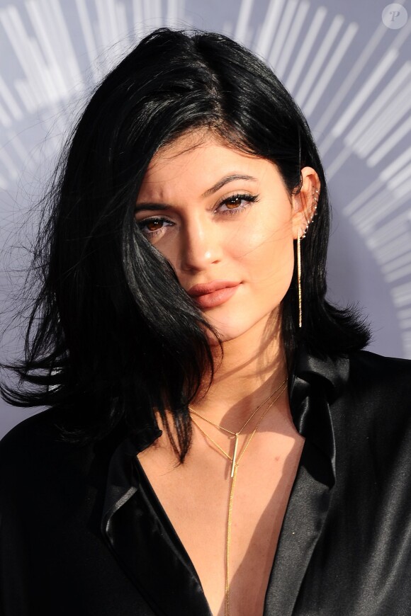 Kylie Jenner assiste aux MTV Video Music Awards 2014. Inglewood, le 24 août 2014.