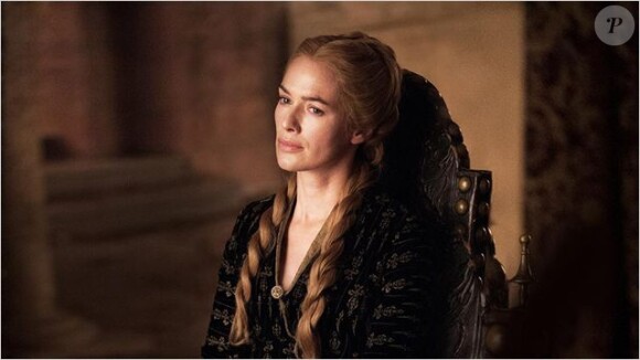 Cersei Lannister, incarnée par l'actrice Lena Headey, dans la saison 4 de "Game Of Thrones", diffusée au printemps 2014.