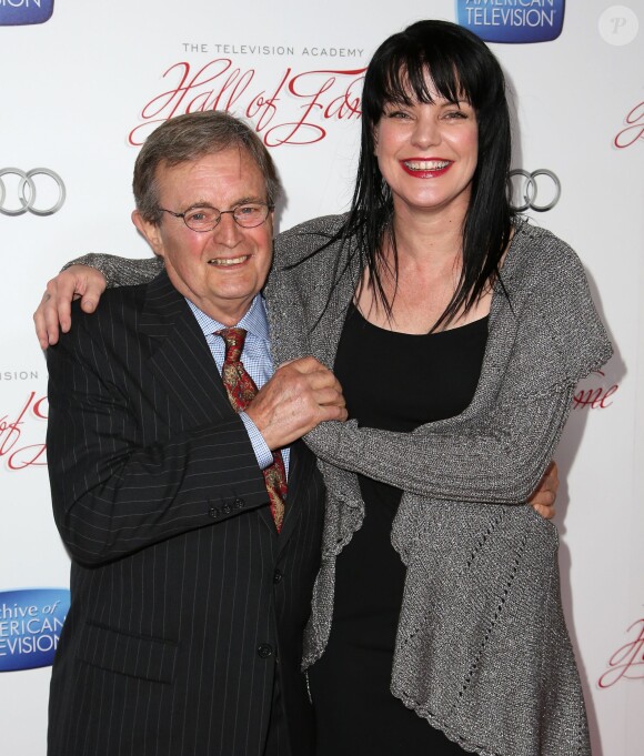 David McCallum et Pauley Perrette à Beverly Hills, le 11 mars 2013.