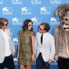 Grégory Bernard, Elodie Bouchez, Jonathan Lambert et "le Rat" ((le producteur Kevos Van Der Meiren) lors du photocall du film "Réalité" (Reality) lors du 71e festival international du film de Venise, la Mostra, le 28 août 2014.