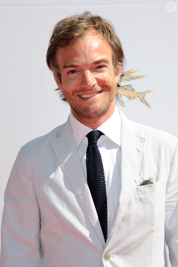 Jonathan Lambert lors de la présentation du film "Réalité" (Reality) au 71e festival international du film de Venise, la Mostra, le 28 août 2014.