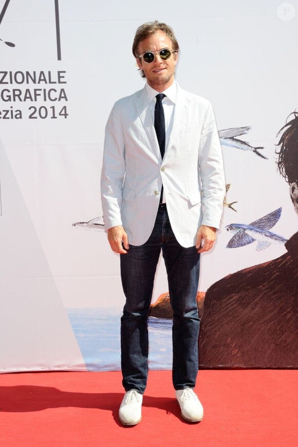 Jonathan Lambert lors de la présentation du film "Réalité" (Reality) au 71e festival international du film de Venise, la Mostra, le 28 août 2014.