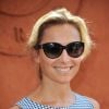 Anne-Sophie Lapix - People au village des Internationaux de France de tennis de Roland-Garros à Paris, le 8 juin 2014.