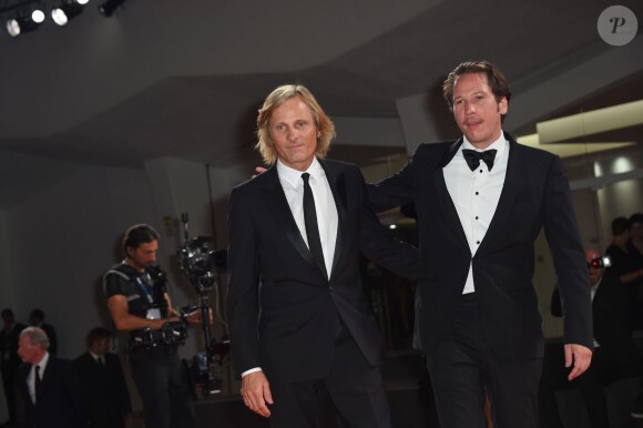Viggo Mortensen, Reda Kateb - Tapis rouge du film "Loin des Hommes" lors du 71e festival international du film de Venise, le 31 août 2014