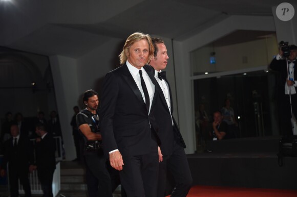 Viggo Mortensen, Reda Kateb - Tapis rouge du film "Loin des Hommes" lors du 71e festival international du film de Venise, le 31 août 2014