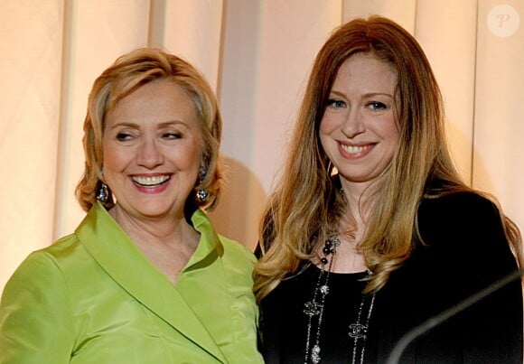 Chelsea Clinton et Hillary Clinton à la conférence Wildlife Conservation Society Gala à New York, le 12 juin 2014