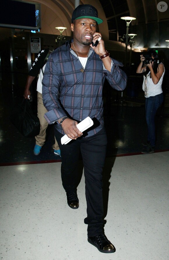 50 Cent à Los Angeles, le 28 août 2014.