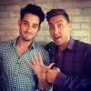 Lance Bass et son fiancé Michael Turchin, sur Instagram, le 1er septembre 2013.