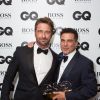 Gerard Butler et Andre Balazs - Soirée "GQ Men of the Year Awards 2014" à Londres, le 2 septembre 2014