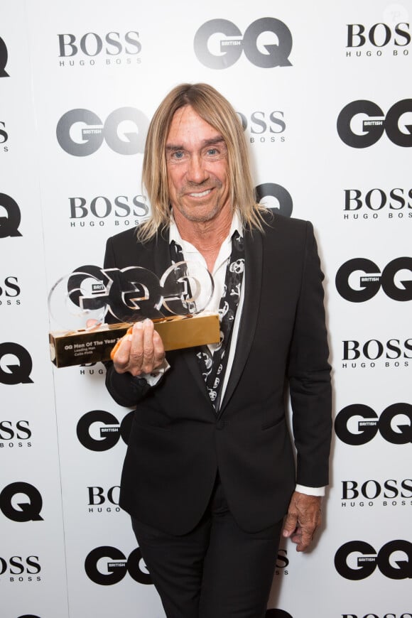 Iggy Pop - Soirée "GQ Men of the Year Awards 2014" à Londres, le 2 septembre 2014