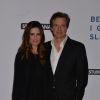 Colin Firth et sa femme Livia Giuggioli - Projection du film "Before I Go To Sleep" à Londres, le 4 septembre 2014.