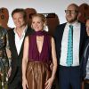 Nicole Kidman, Colin Firth, Ann Marie Duffy, S.J. Watson et Rowan Joffe à la première du film "Before I Go To Sleep" à Londres, le 4 septembre 2014.