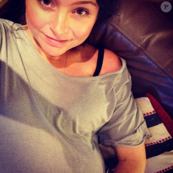 Marni, femme de Dan Ewing, enceinte de son premier enfant - 2014