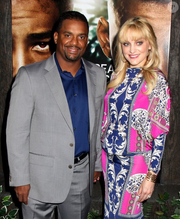 Alfonso Ribeiro et Angela Unkrich à New York City, le 29 mai 2013.