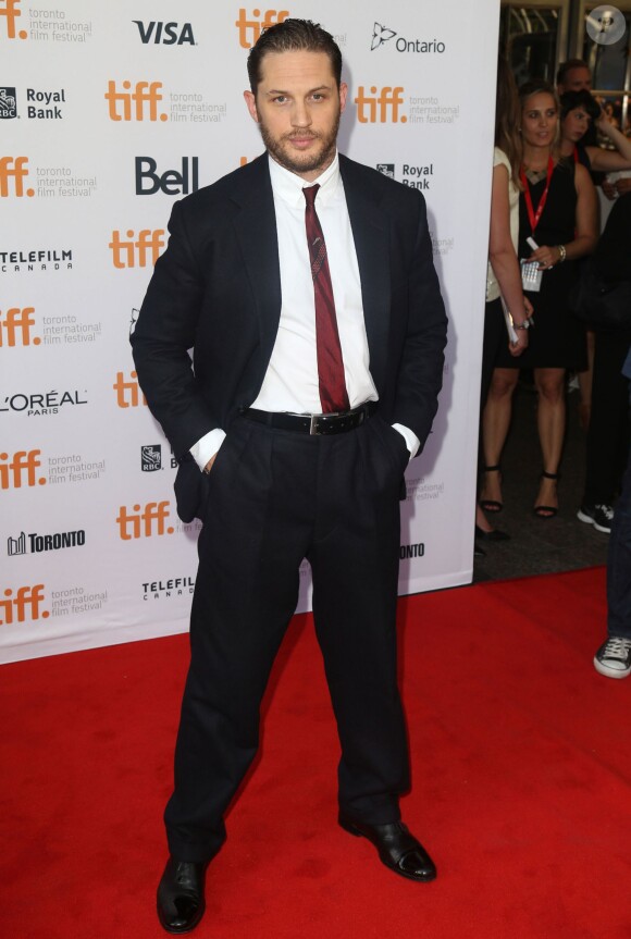 Tom Hardy - Première du film "The Drop" lors du festival du film de Toronto le 5 septembre 2014.