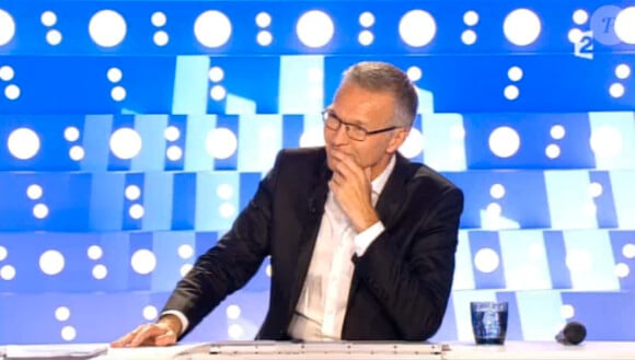 Mélissa Theuriau présente On n'est pas couché le samedi 6 septembre 2014 sur France 2.
