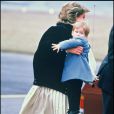  Lady Diana et le prince Harry en mars 1986 