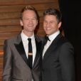  Neil Patrick Harris et David Burtka à la soirée Vanity Fair pour les Oscars, à Los Angeles le 3 mars 2014.  