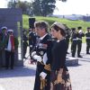 La princesse Mary et le prince Frederik de Danemark ont déposé une gerbe le 5 septembre 2014, au Kastellet de Copenhague, lors la cérémonie du jour du drapeau en commémoration des soldats danois tombés au champ d'honneur.